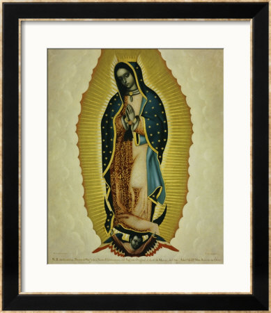 The Virgin Of Guadaloupe, 1766 by Miguel Cabrera Pricing Limited Edition Print image