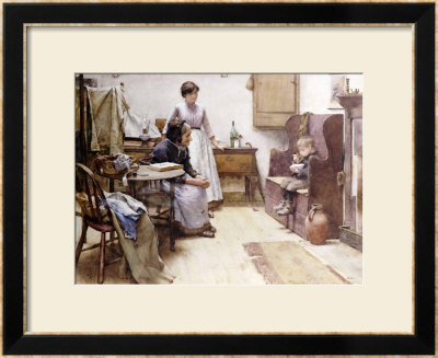 The Waif, 1889 by Walter Langley Pricing Limited Edition Print image