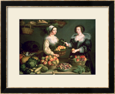 The Fruit And Vegetable Seller by Louise Moillon Pricing Limited Edition Print image