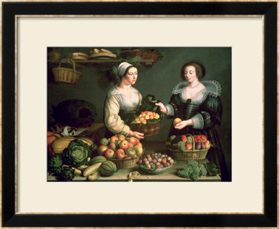 The Fruit And Vegetable Seller by Louise Moillon Pricing Limited Edition Print image