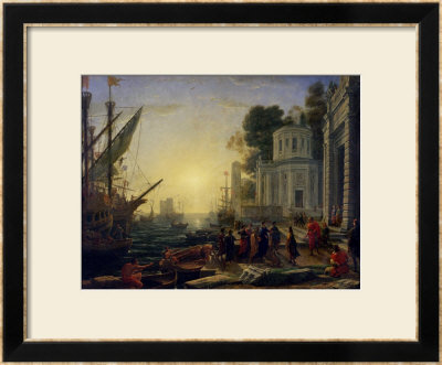 Cleopatra Disembarking At Tarsus, 1642 by Claude Lorrain Pricing Limited Edition Print image