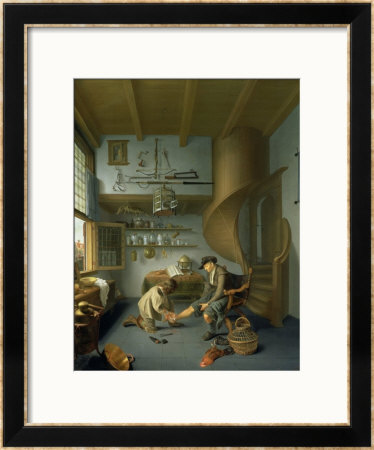 A Barber Surgeon Tending A Peasant's Foot, Circa 1650 by Koedyck Pricing Limited Edition Print image