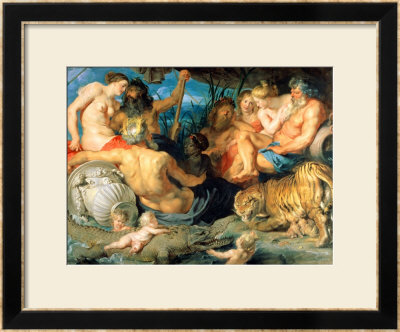 The Four Continents, 1615 by Peter Paul Rubens Pricing Limited Edition Print image
