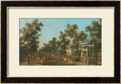 Vauxhall Gardens: The Grand Walk, Circa 1751 by Canaletto Pricing Limited Edition Print image