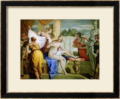 Bathsheba Bathing, Circa 1725 by Sebastiano Ricci Pricing Limited Edition Print image