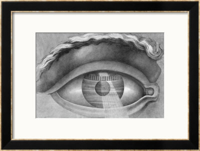 Eye Enclosing The Theatre At Besancon, France, 1847 by Claude Nicolas Ledoux Pricing Limited Edition Print image