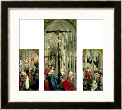 The Altarpiece Of The Seven Sacraments, Circa 1445-50 by Rogier Van Der Weyden Pricing Limited Edition Print image