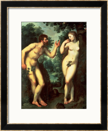 Adam And Eve by Peter Paul Rubens Pricing Limited Edition Print image