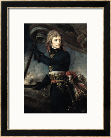 General Bonaparte (1769-1821) On The Bridge At Arcole, 17Th November 1796 by Antoine-Jean Gros Pricing Limited Edition Print image