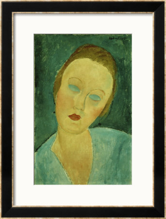 Portrait Of Madame Survage by Amedeo Modigliani Pricing Limited Edition Print image
