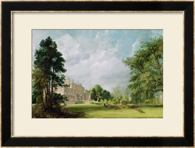 Malvern Hall, Warwickshire, 1821 by John Constable Pricing Limited Edition Print image