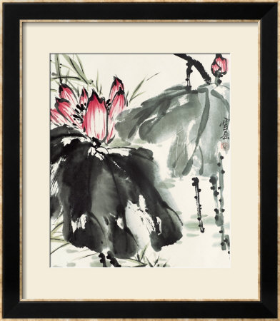 Lotus Series 18 by Yunyue Zhu Pricing Limited Edition Print image