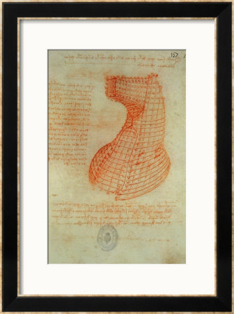 Codex Madrid 1/57-R Study For A Sculpture Of A Horse by Leonardo Da Vinci Pricing Limited Edition Print image