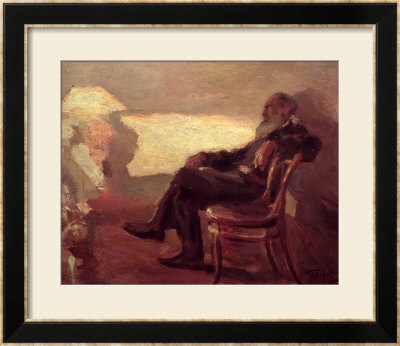 Lev Nikolaevich Tolstoy (1828-1910) 1901 by Leonid Osipovic Pasternak Pricing Limited Edition Print image