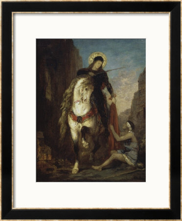 St. Martin by Gustave Moreau Pricing Limited Edition Print image