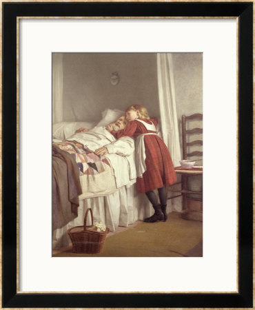 Grandfather's Little Nurse by James Hayllar Pricing Limited Edition Print image