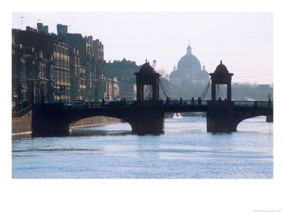 Lomonossov Bridge, St. Petersburg, Russia by Susanne Friedrich Pricing Limited Edition Print image