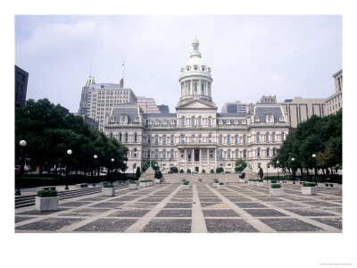City Hall, Baltimore, Md by Mark Gibson Pricing Limited Edition Print image