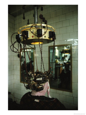 Woman Has Her Hair Styled At A Beauty Salon In Shanghai by Jodi Cobb Pricing Limited Edition Print image