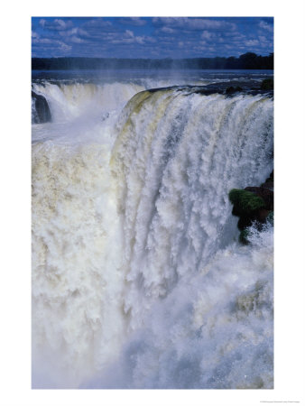 Top Of Cataratas Del Iguazu (Iguaza Falls), Iguaza Falls, Argentina by Krzysztof Dydynski Pricing Limited Edition Print image