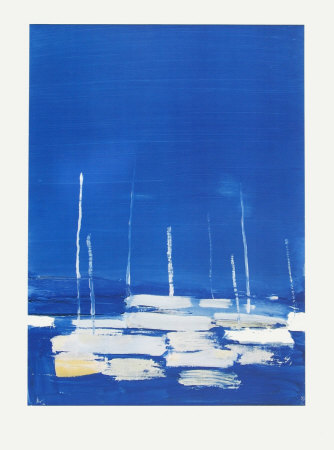 Sailboats At Antibes by Nicolas De Staël Pricing Limited Edition Print image