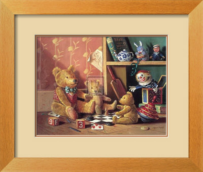 Ted And Friends Iii by Raymond Campbell Pricing Limited Edition Print image