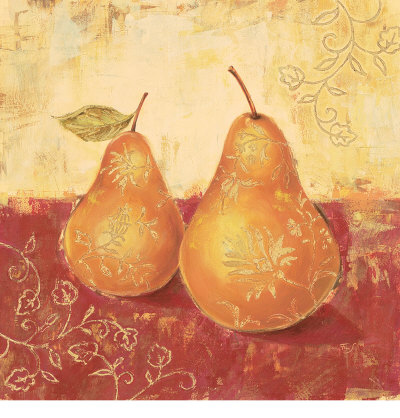Paisley Pears I by Stefania Ferri Pricing Limited Edition Print image