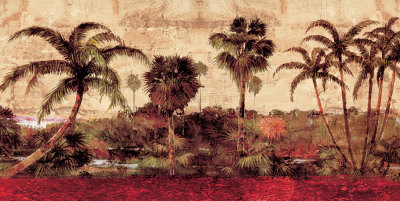 Palm Garden by John Seba Pricing Limited Edition Print image