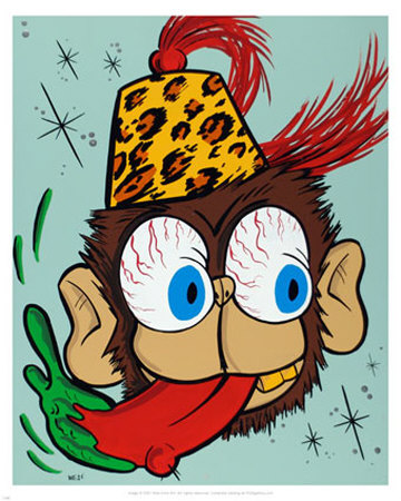Monkey by Wes Core Pricing Limited Edition Print image