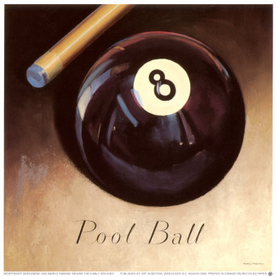 Behind The 8 Ball by Marco Fabiano Pricing Limited Edition Print image