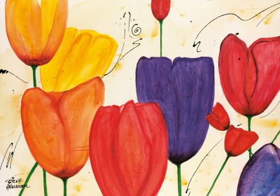 Tulpenspiel by Sylvia Haigermoser Pricing Limited Edition Print image