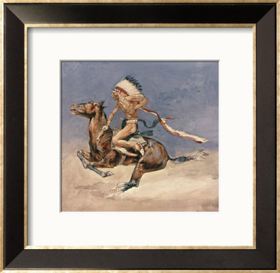 Pony War Dance by Frederic Sackrider Remington Pricing Limited Edition Print image