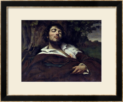 The Wounded Man by Gustave Courbet Pricing Limited Edition Print image