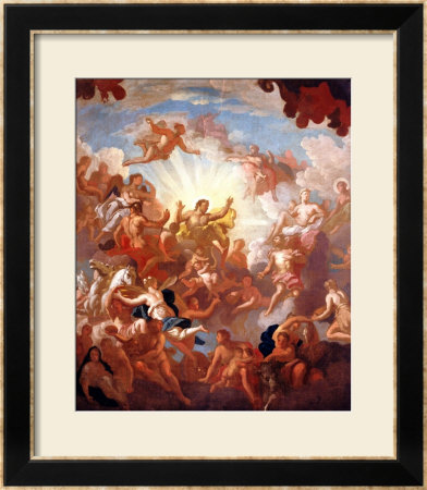 Prometheus Stealing Fire From The Gods by Sir James Thornhill Pricing Limited Edition Print image