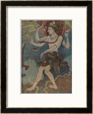 Shiva As Nataraja by Khitindra Nath Mazumdar Pricing Limited Edition Print image