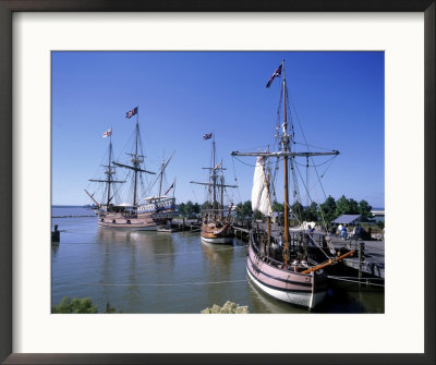 Ship Replicas, Jamestown Settlement, Va by David Ball Pricing Limited Edition Print image