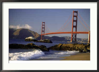 Golden Gate Bridge, Ca by Lynn Eodice Pricing Limited Edition Print image
