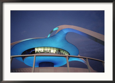 The Theme Building, Los Angeles Airport, Lax by Walter Bibikow Pricing Limited Edition Print image