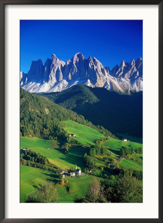 St. Magdalena Kalian Italian Dolomites by Peter Adams Pricing Limited Edition Print image