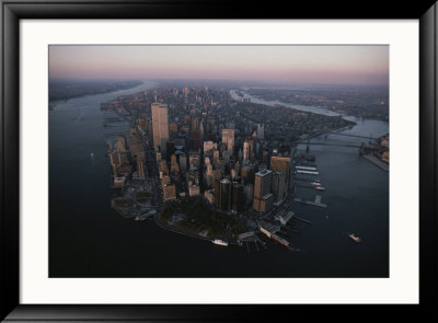 An Aerial View Of The South End Of Manhattan Island by Jodi Cobb Pricing Limited Edition Print image