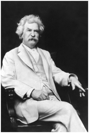 Mark Twain by A.F. Bradley Pricing Limited Edition Print image