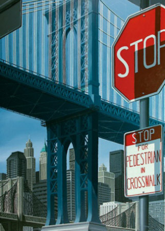 Manhattan Bridge by Eric Peyret Pricing Limited Edition Print image