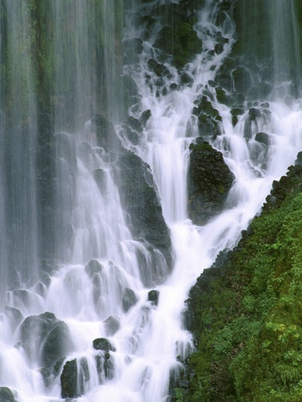 Waterfalls In Rainforest by Gary Crabbe Pricing Limited Edition Print image
