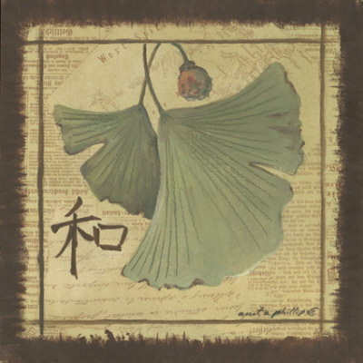 Ginko Leaves by Anita Phillips Pricing Limited Edition Print image