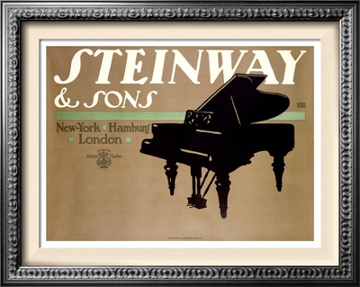 Steinway And Sons by Lucian Bernhard Pricing Limited Edition Print image
