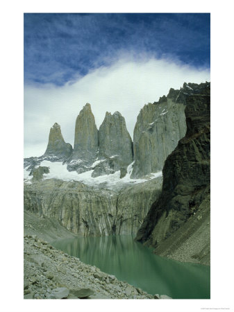 Torres Del Paine, Torres Del Paine National Park, Chile by Paul Franklin Pricing Limited Edition Print image