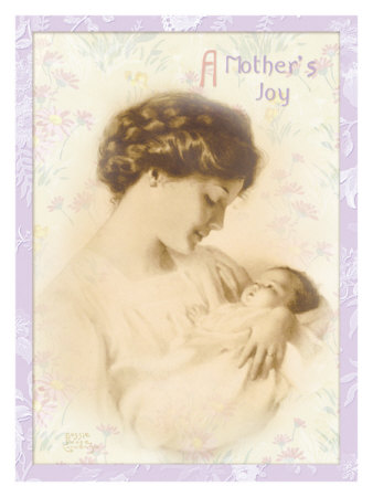 A Mother's Joy by Bessie Pease Gutmann Pricing Limited Edition Print image