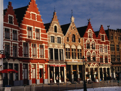 Buildings Of Markt Place, Bruges, Belgium by Jean-Bernard Carillet Pricing Limited Edition Print image