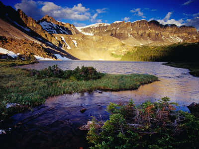 Upper Fish Lake At Sunrise, Banff National Park, Canada by Witold Skrypczak Pricing Limited Edition Print image