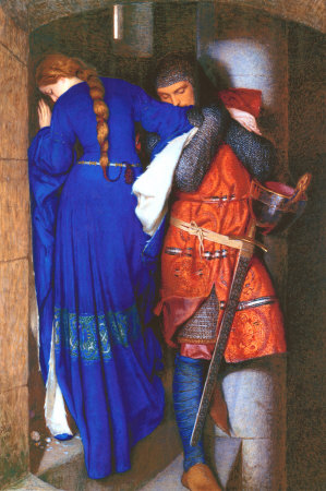 Meeting On Turret Stairs by Frederick William Burton Pricing Limited Edition Print image